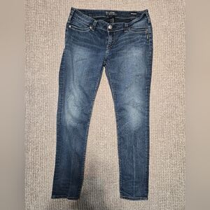 SIilver SUKI MID Super Skinny Jeans Super Stretch W32 x L31